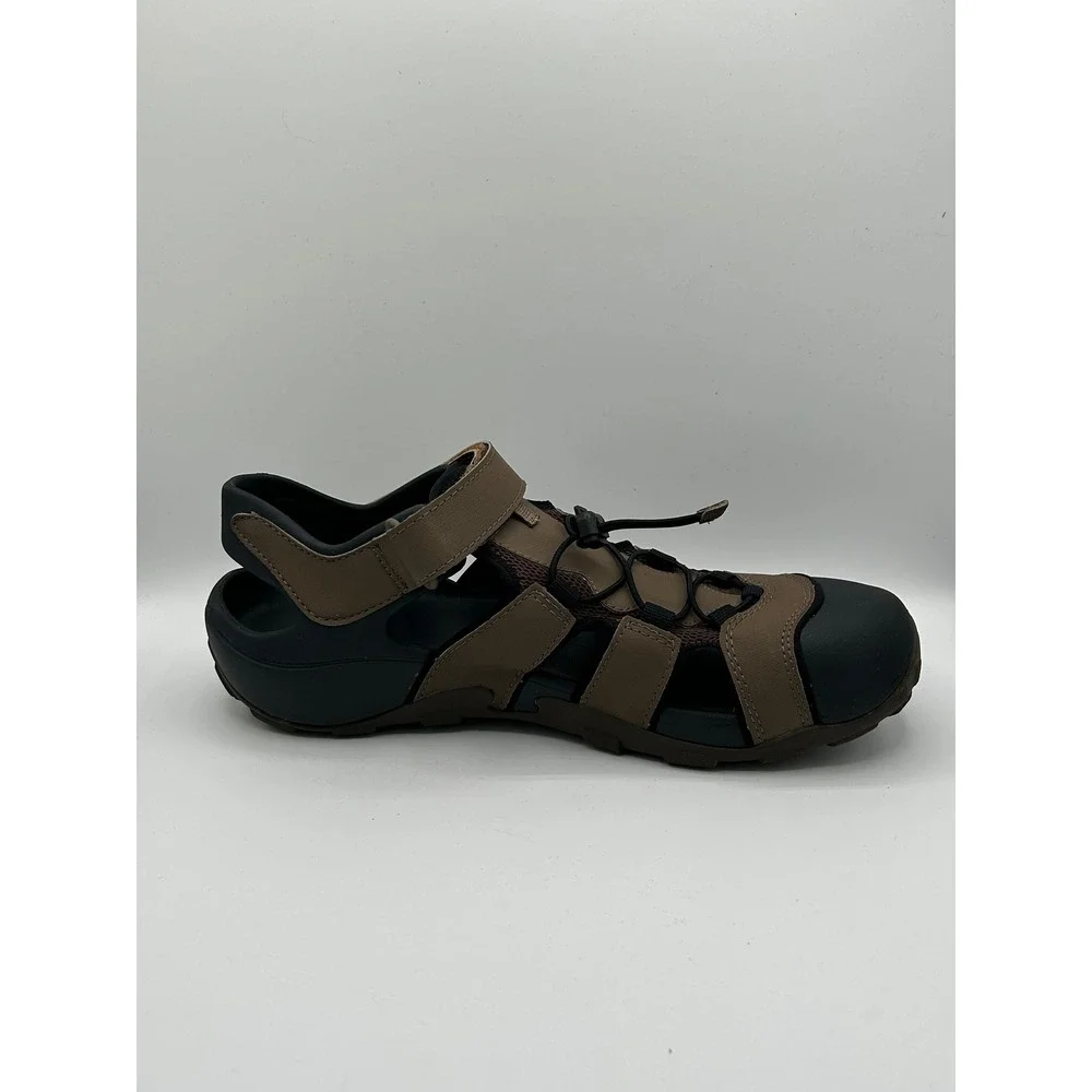 Teva Omnium 2 Men Sz 12 Hiking Sandals Turkish Coffee Brown Closed Toe 1118941